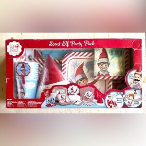 Elf On The Shelf Scout Party Pack Christmas Holiday Birthday RARE - NEW - SEALED